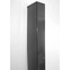 AB Polar nelikulmainen aitatolppa 40x60mm, korkeus 200cm, harmaa