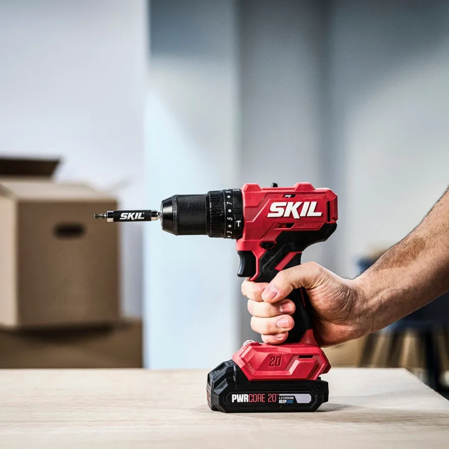Akkuiskuporakone Skil 3021 HA, 20V, 2x2.0Ah akuilla + salkku