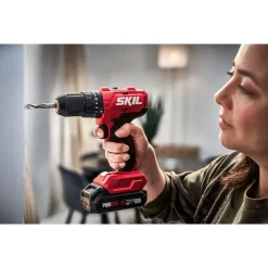 Akkuiskuporakone Skil 3021 HA, 20V, 2x2.0Ah akuilla + salkku