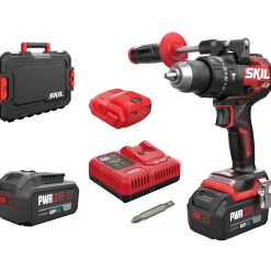 Akkuiskuporakone Skil 3085 HB XP Pro, 20V, 2x4.0Ah akuilla + salkku