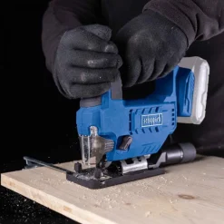 Akkupistosaha Scheppach C-JS220-X, 20V, ilman akkua ja laturia