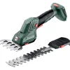 Akkuruohonleikkuri Metabo RM 36-18 LTX BL 36 sisältää 2x5.2 Ah akkuja ja laturin