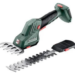 Akkuruohonleikkuri Metabo RM 36-18 LTX BL 36 sisältää 2x5.2 Ah akkuja ja laturin