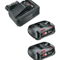 Akkusarja Gardena P4A QC AL18V-44 + 2 x akku 2.5Ah Power For ALL