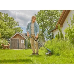 Akkutrimmeri Gardena PowerTrim 30/18V P4A Set, 18V, 4.0Ah akulla