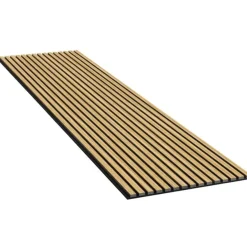 Akustiikkalevy Evella M40, 21x600x2400mm, tammi, melamiinipintainen