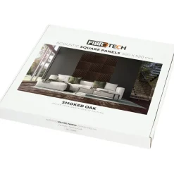 Akustiikkalevy Fibrotech Square, 22x520x520mm, 2 kpl/pkt, eri värejä