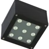 Alasvalo Spectrum Chloe COB LED 3000K 15° IP44 150x150x105mm musta