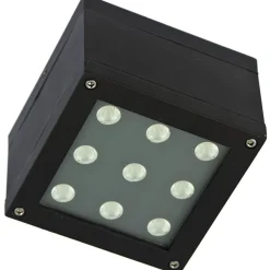 Alasvalo Spectrum Chloe COB LED 3000K 15° IP44 150x150x105mm musta
