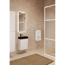 Allaskaappi altaalla Hietakari Luna L17, 390x213x500 mm, eri värejä