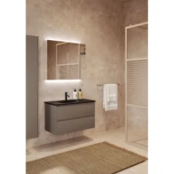 Allaskaappi altaalla Hietakari Luna L01, 784x455x490 mm, keraaminen allas, eri värejä