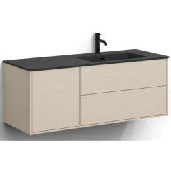Allaskaappi altaalla Svedbergs Epos, 120x45cm, oikea, 2+1 ltk, sileä, eri vaihtoehtoja