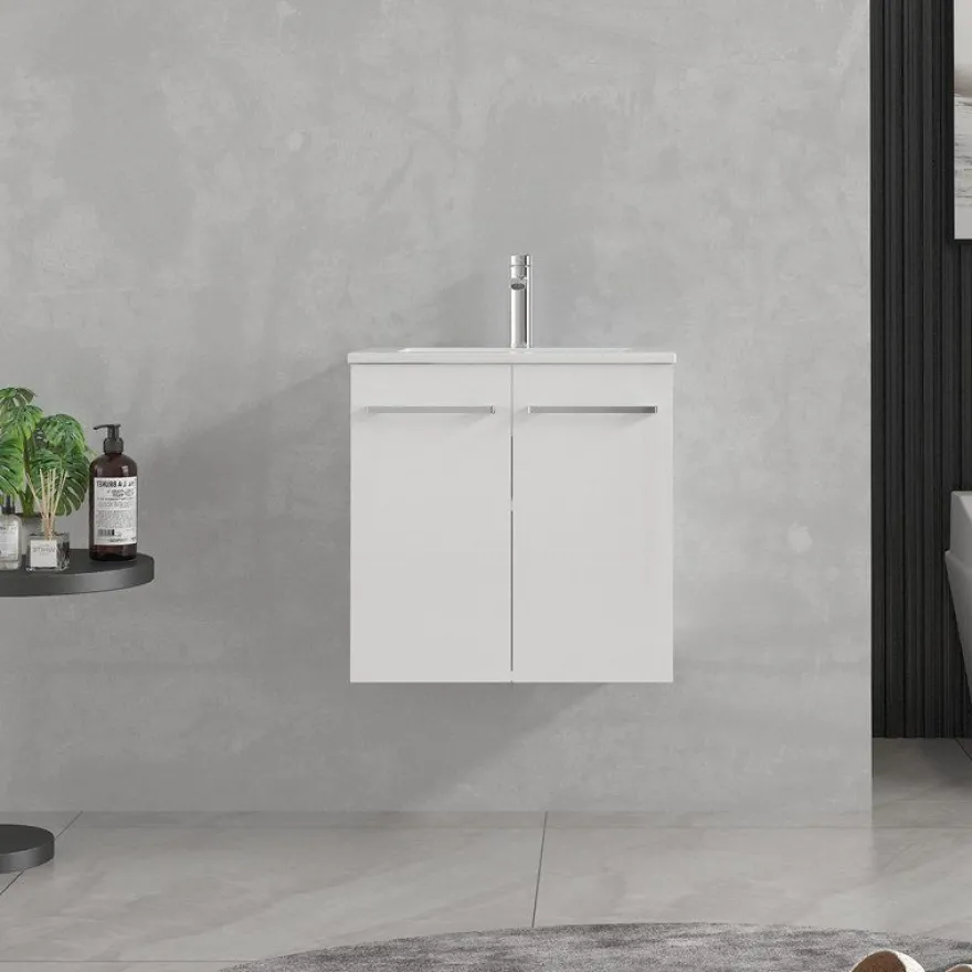 Allaskaappi Lektar Indoor Kaisla, pvc, ovilla, valkoinen, eri kokoja