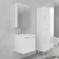 Allaskaappi Lektar Indoor Kaisla, pvc, ovilla, valkoinen, eri kokoja