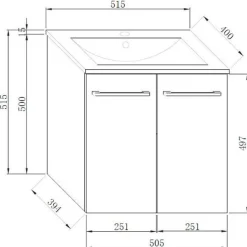 Allaskaappi Lektar Indoor Kaisla, pvc, ovilla, valkoinen, eri kokoja