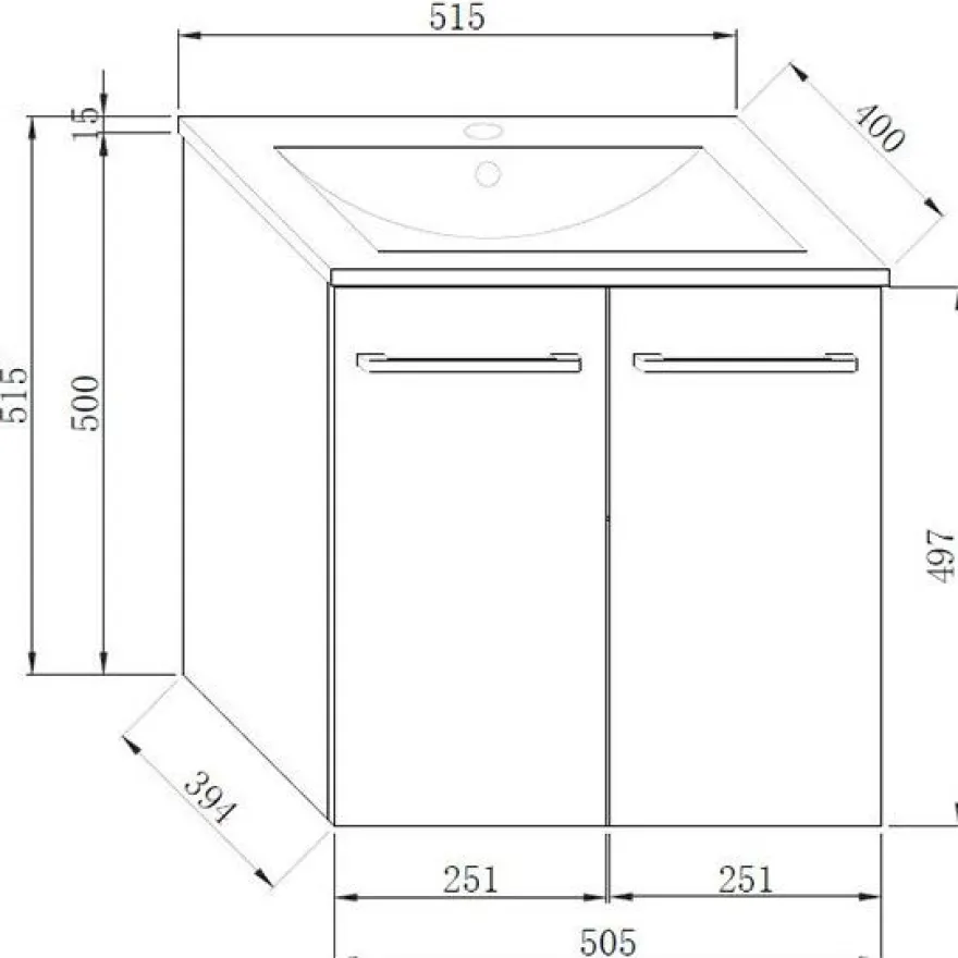 Allaskaappi Lektar Indoor Kaisla, pvc, ovilla, valkoinen, eri kokoja