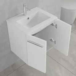 Allaskaappi Lektar Indoor Kaisla, pvc, ovilla, valkoinen, eri kokoja