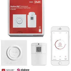 Aloituspakkaus Danfoss Ally, Gateway ja Patteritermostaatti