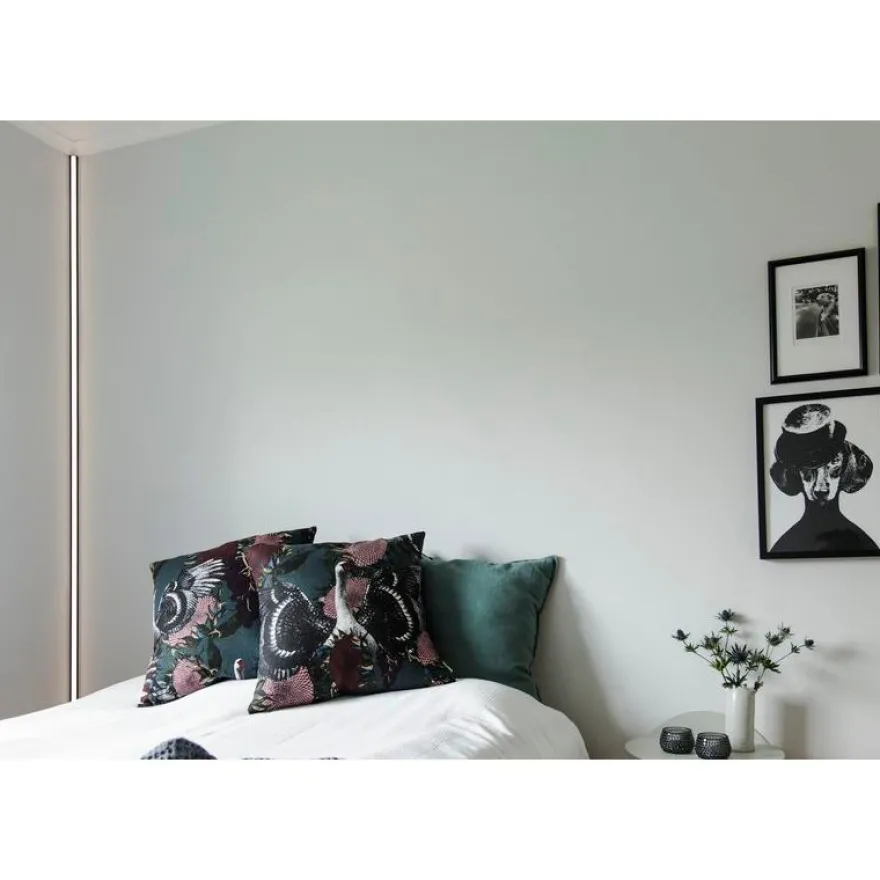 Alumiiniprofiili LED-nauha Hide-a-lite Art Corner 2m valkoinen