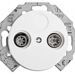 Antennirasia THPG, uppoasennettava, valkoinen, posliini