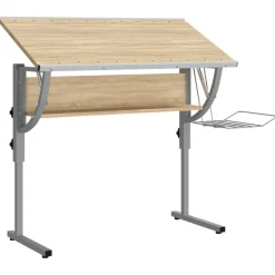 Askartelypöytä 110x53x(58-87)cm, eri värejä
