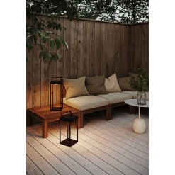 Aurinkokennolyhty Markslöjd Pure 3000K himmennettävä IP44 ladattava musta, eri kokoja