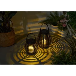 Aurinkokennolyhty Paulmann Pauleen Sunshine Glow, IP44, 3000K, musta