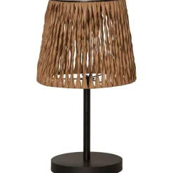 Aurinkokennopöytävalaisin Star Trading Cesta, 48cm, musta/ruskea