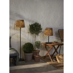 Aurinkokennopöytävalaisin Star Trading Cesta, 48cm, musta/ruskea