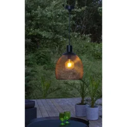 Aurinkokennovalaisin Star Trading Sunlight, Ø290x350mm, musta