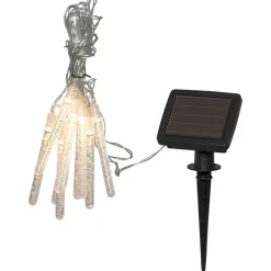 Aurinkokennovalosarja Star Trading Bubbly, 180 cm, kirkas