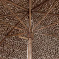Aurinkovarjo bambu/banaanipuun lehdet 210 cm