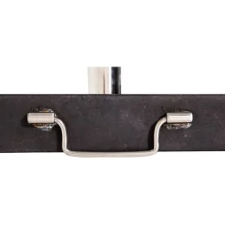 Aurinkovarjon jalka Venture Home Stathera 2, 50x50cm, graniitti