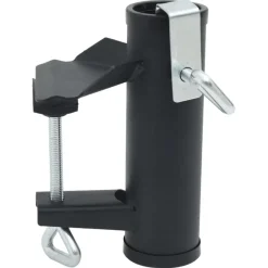 Aurinkovarjon kiinnikkeet parvekkeelle 2 kpl 25-38 mm teräs (03383)