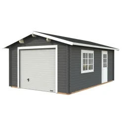 Autotalli Palmako Roger, nosto-ovella, 19m² FR44-3857-2
