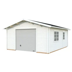 Autotalli Palmako Roger, nosto-ovella, 23,9m² FR44-4757-4