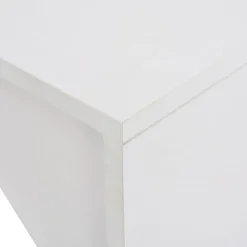 Baaripöytä kaapilla valkoinen 115x59x200cm