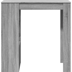 Baaripöytä/telineet tekninen puu, 102x50x103,5 cm, eri värejä (42970)