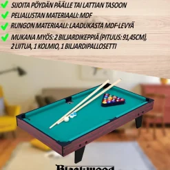 Biljardipöytä Blackwood Junior 3'