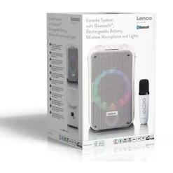 Bluetooth-kaiutin Lenco, langattomalla mikrofonilla
