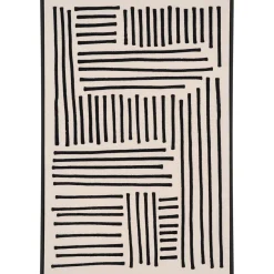 Canvastaulu House Nordic Lipari No.1, 60x90cm, musta/beige