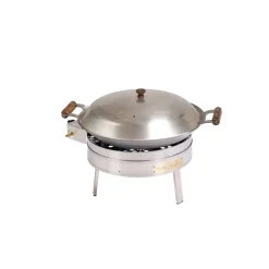 Cataplanasetti GrillSymbol PRO-450 inox CAT Ø45 cm kaasupoltin säädinletkusetti