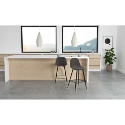 Counter Jakkara Home4You WILMA harmaa/musta