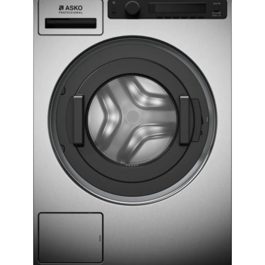 Edestä täydettävä pesukone Asko Professional WMC8947PI.S, 9kg, 1400rpm