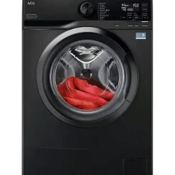 Edestä täytettävä pesukone AEG LSR636O62G, 6kg