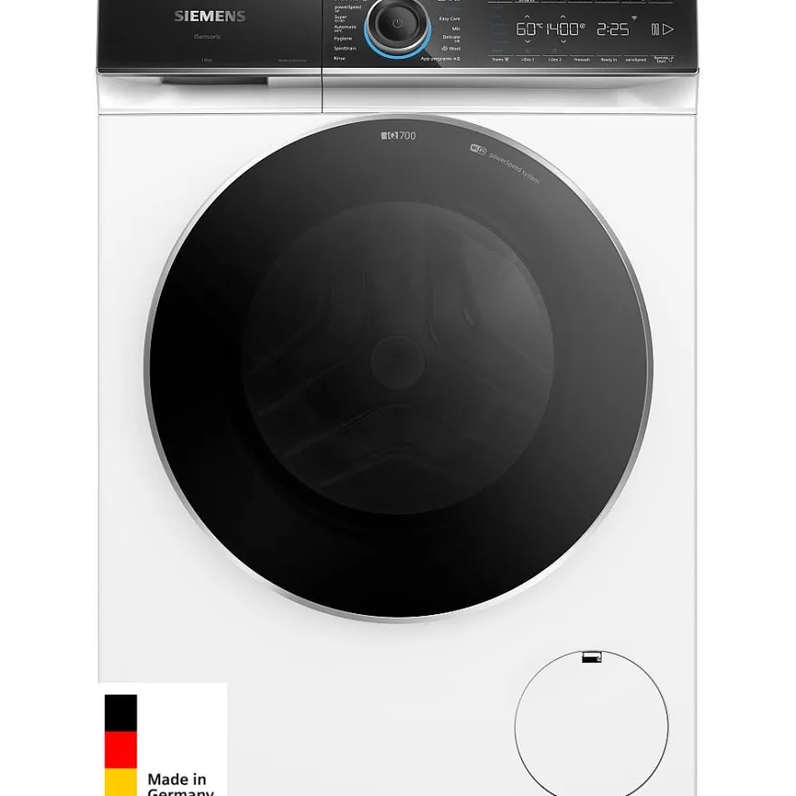 Edestä täytettävä pesukone Siemens WG44B2APDN, 59.8cm, 9kg, 1400rpm