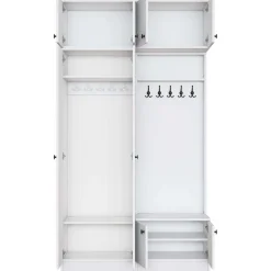 Eteisen säilytyskokonaisuus Linento Furniture EA145, 119.6x226.4cm