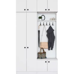 Eteisen säilytyskokonaisuus Linento Furniture EA145, 119.6x226.4cm