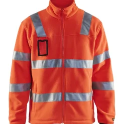 Fleecepusero Blåkläder 4833 Highvis, huomiopunainen