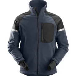 Fleecetakki Snickers Workwear AllroundWork 8005, navy